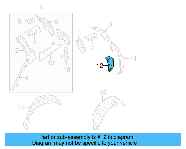 Lower Pillar Lower Support 7P6-809-360
