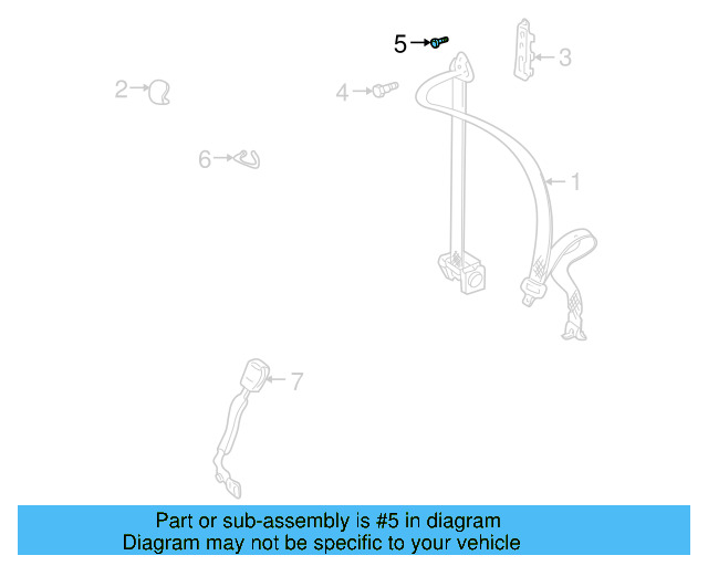Retractor Assembly Bolt N-989-903-02 - View 12
