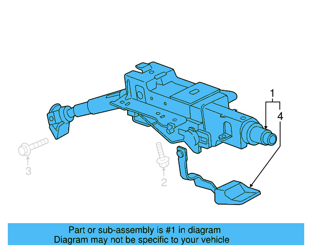 Steering Column 5N1-419-502-M - View 4
