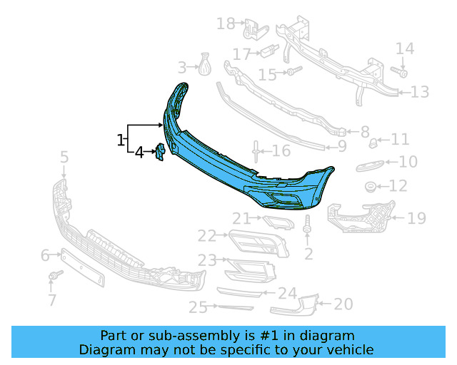Bumper Cover (Unpainted) 5nn807217pgru - View 2