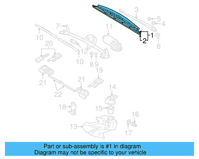 Wiper Blade 8D1-955-427
