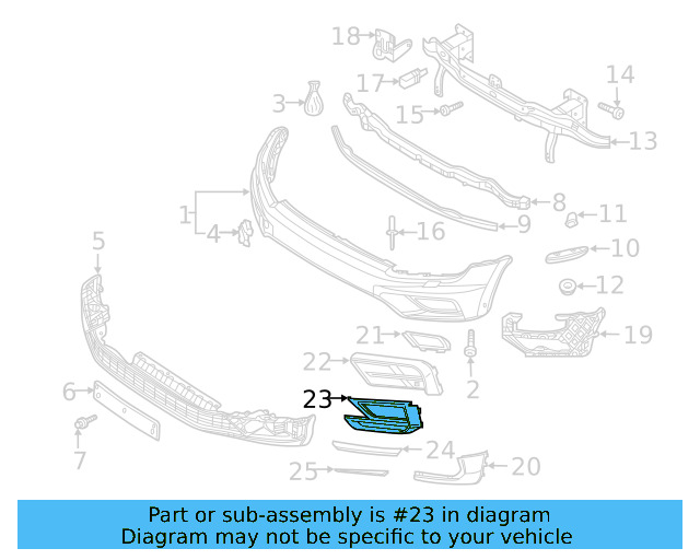 Lower Trim Panel 5NN-853-665-G-041
