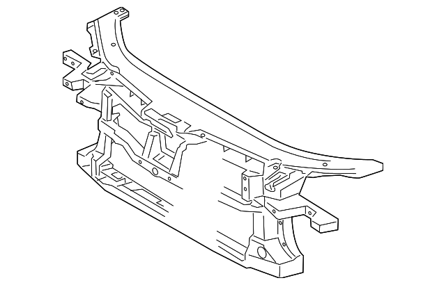 Radiator Support 3C0-805-588-K - View 2