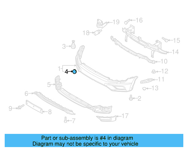 Tow Eye Cap (Unpainted) 5nn807241gru - View 4