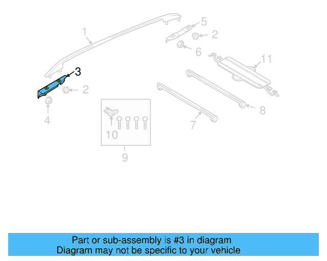 Front Bracket 5N0-860-197-C - View 2