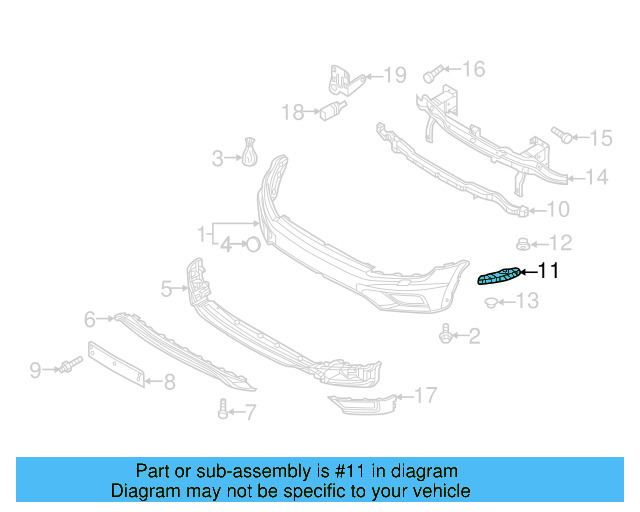 Side Retainer 5NN-807-049 - View 6