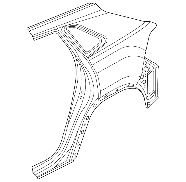 Quarter Panel 3CM-809-844 - View 3