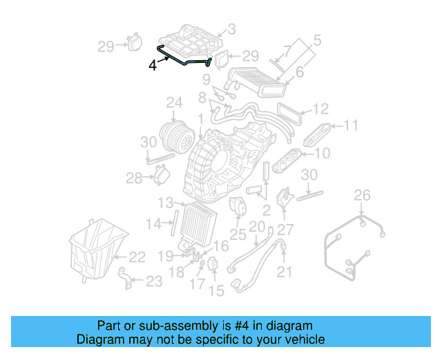 Housing Insulator 7L0-820-577