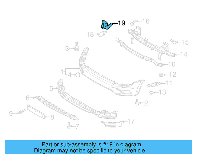 Temp Sensor Bracket 5M0-820-536-A - View 59