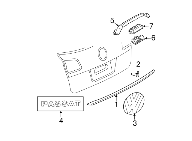Handle Cover 3C9-827-229-C - View 9