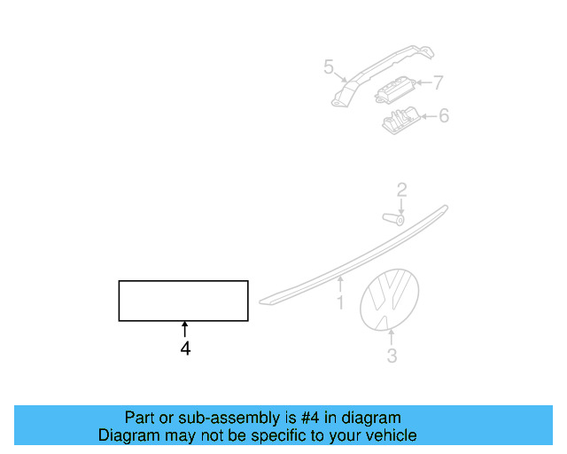 Nameplate 3C0-853-687-C-739 - View 9