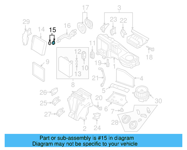 Water Pipe 3C1-819-857 - View 40
