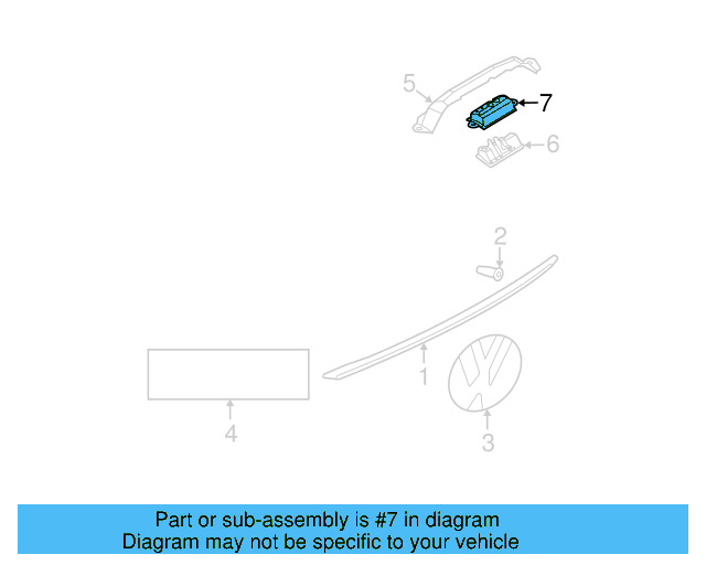 Handle Cover 3C9-827-229-C - View 11