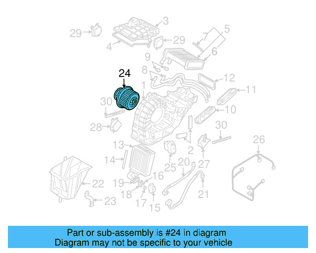 Blower Motor 7L0-820-021-Q - View 4