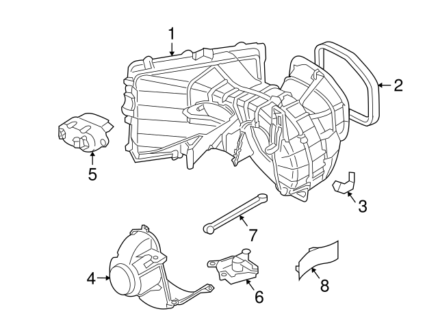 Intake Duct Clamp 7H0-819-059 - View 3