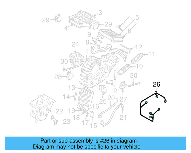Wire Harness 7L0-971-565-H - View 5