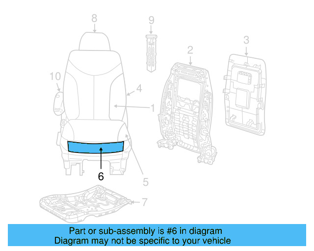 Seat Cover 7B0-881-405-B-DE5 - View 4