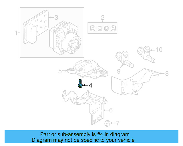 Oil Feed Tube Bolt N-104-056-04 - View 18