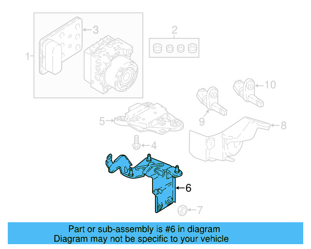 Mount Bracket 5Q1-614-235-K - View 33