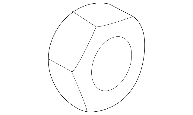 Mount Bracket Nut N-104-355-08 - View 7