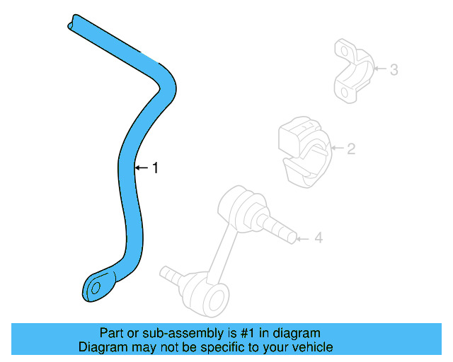 Stabilizer Bar 1K0-511-409-CA - View 14