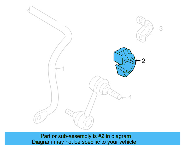 Stabilizer Bar Bushing 1K0-511-327-AQ - View 17