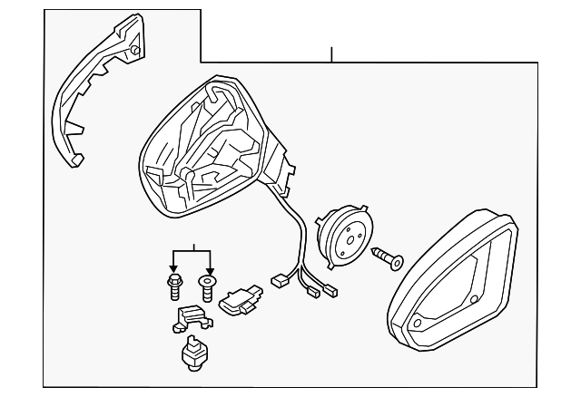 Side Marker Lamp 3G8-945-072-A - View 2