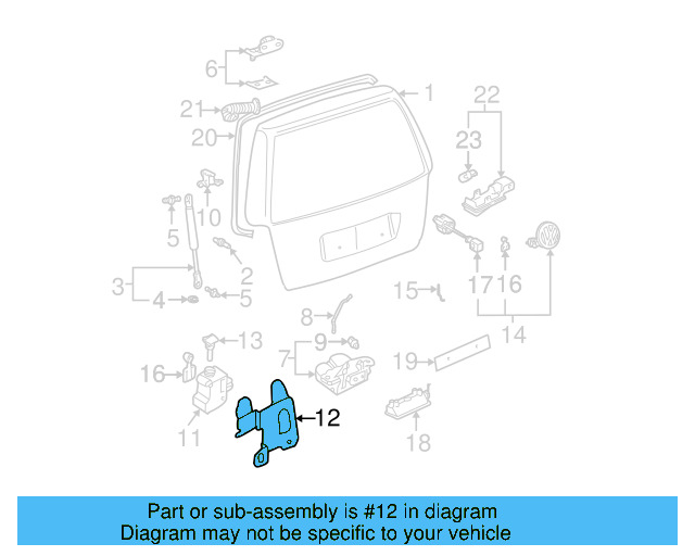 Support Strut Clamp 443-823-397 - View 80