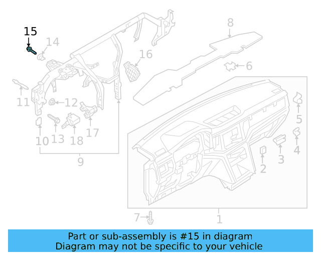 Support Bolt N-909-915-02 - View 26