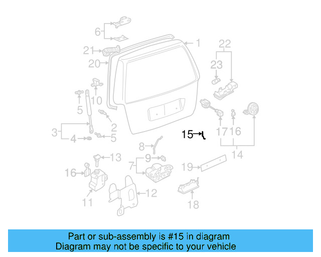 O'head Lamp Bulb N-017-753-5 - View 97