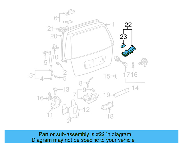 Weather 1J0-827-705-A - View 5