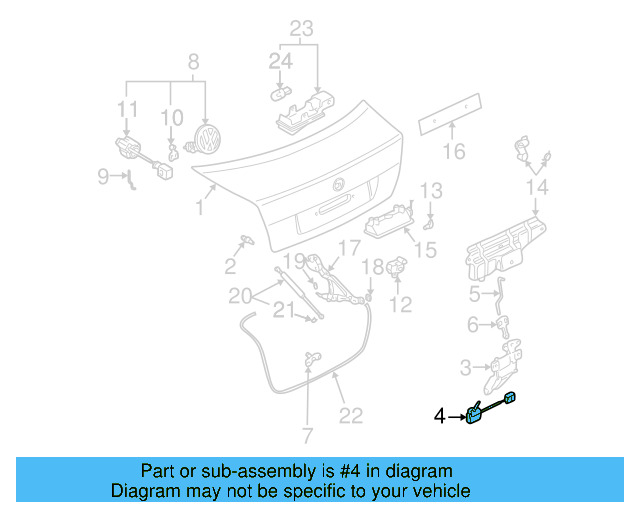 Alarm Switch 4A5-959-489-B - View 3