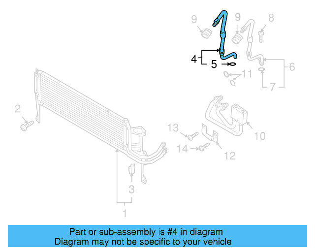 Return Line 5N0-317-825-C - View 5