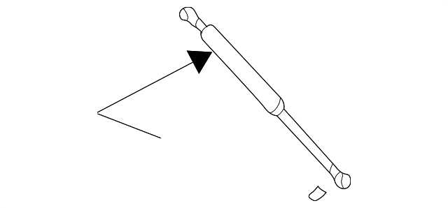 Strut 3B5-827-550-E - View 3