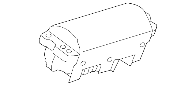Passenger Air Bag Bracket 7P6-880-571-B - View 7