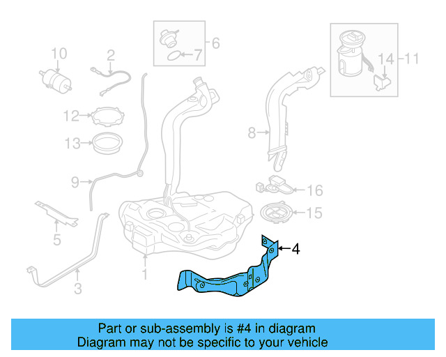 Tank Shield 1Q0-201-307-C - View 42