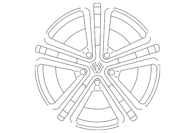Wheel, Alloy 7P6-601-025-AJ-ZD8 - View 2