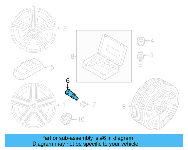 Valve Stem 839-601-361 - View 63