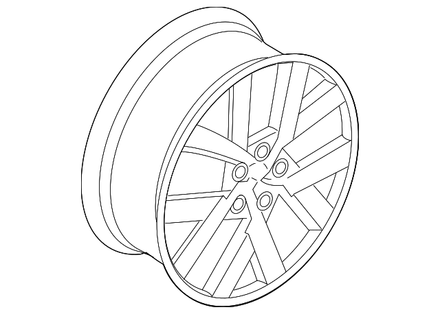 Wheel, Alloy 7P6-601-025-AJ-ZD8 - View 9