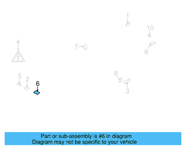 Label 1C0-010-332 - View 57