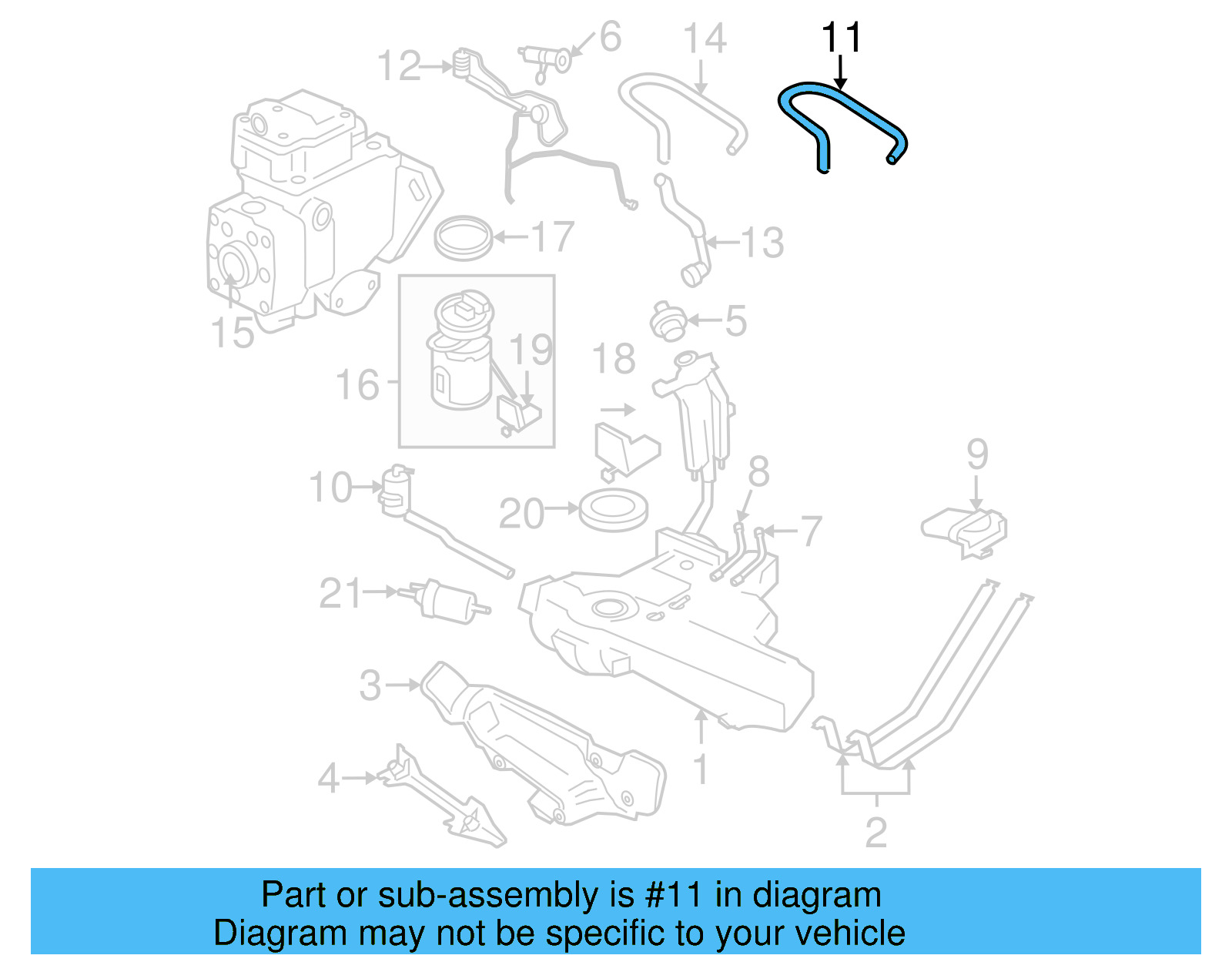 Vent Tube 1C0-201-993-E