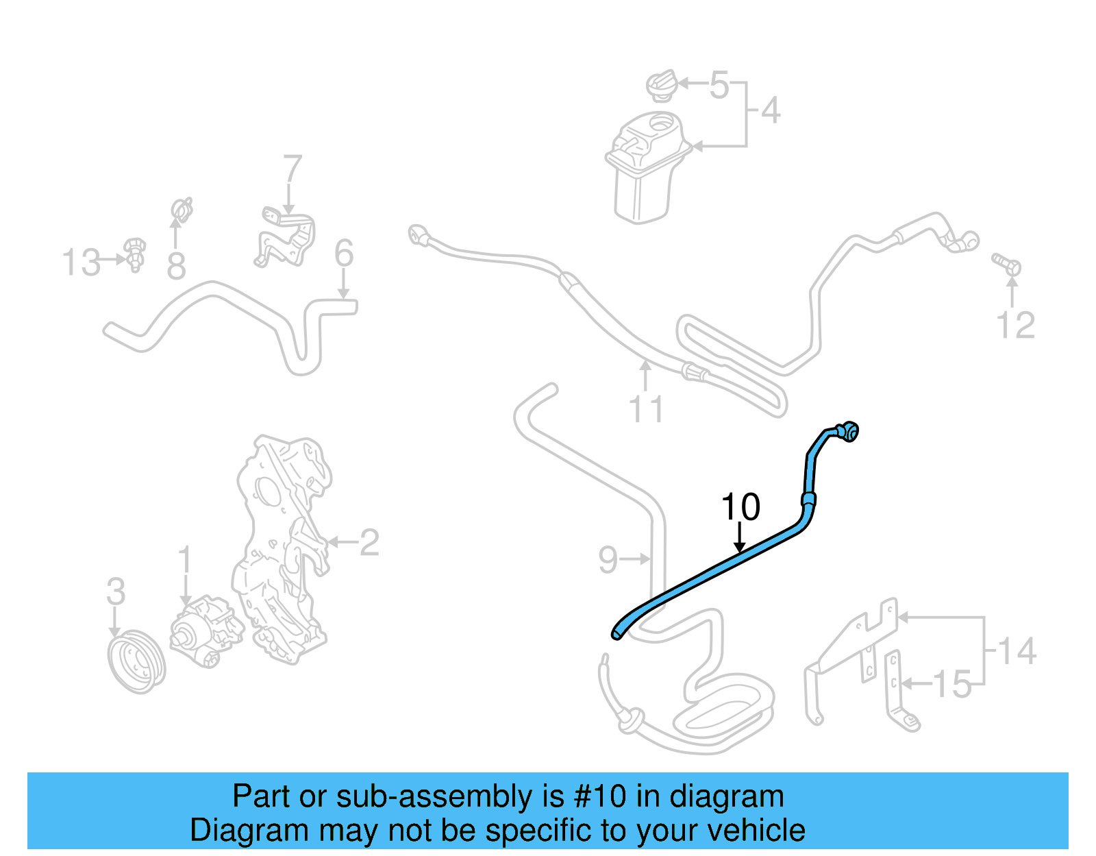 Return Pipe 1C0-422-891-C - View 12