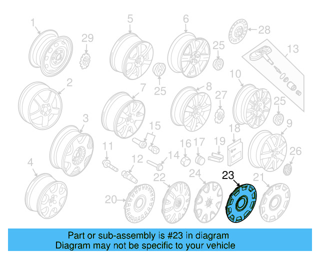 Wheel Cover 1C0-601-147-P-16Z - View 4