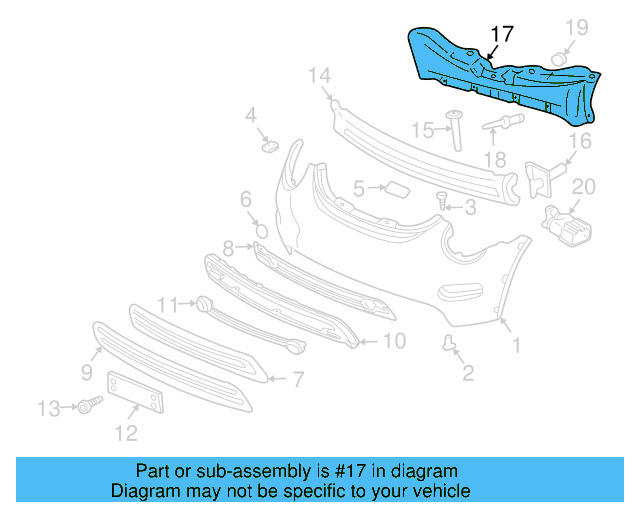 Filler Panel 1C0-809-424-H - View 16