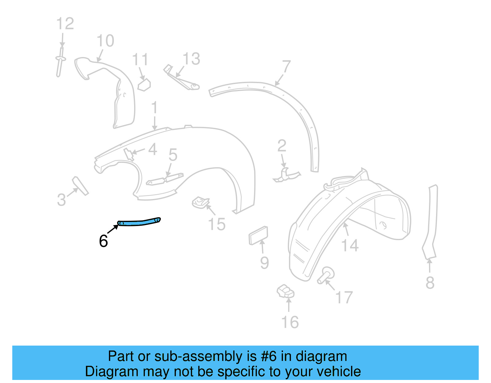 Retainer Plate 1C0-821-257-AQ - View 10