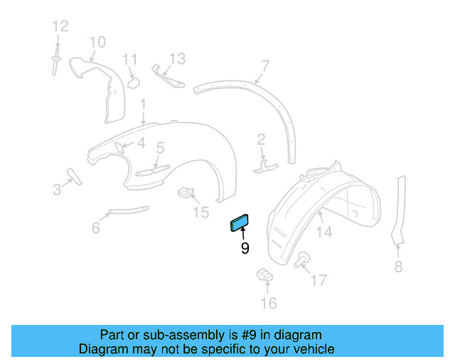 Beading 1C0-821-702-A - View 7
