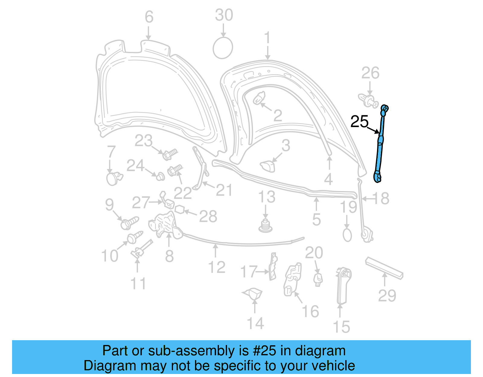 Lift Cylinder 1C0-823-359-E - View 9