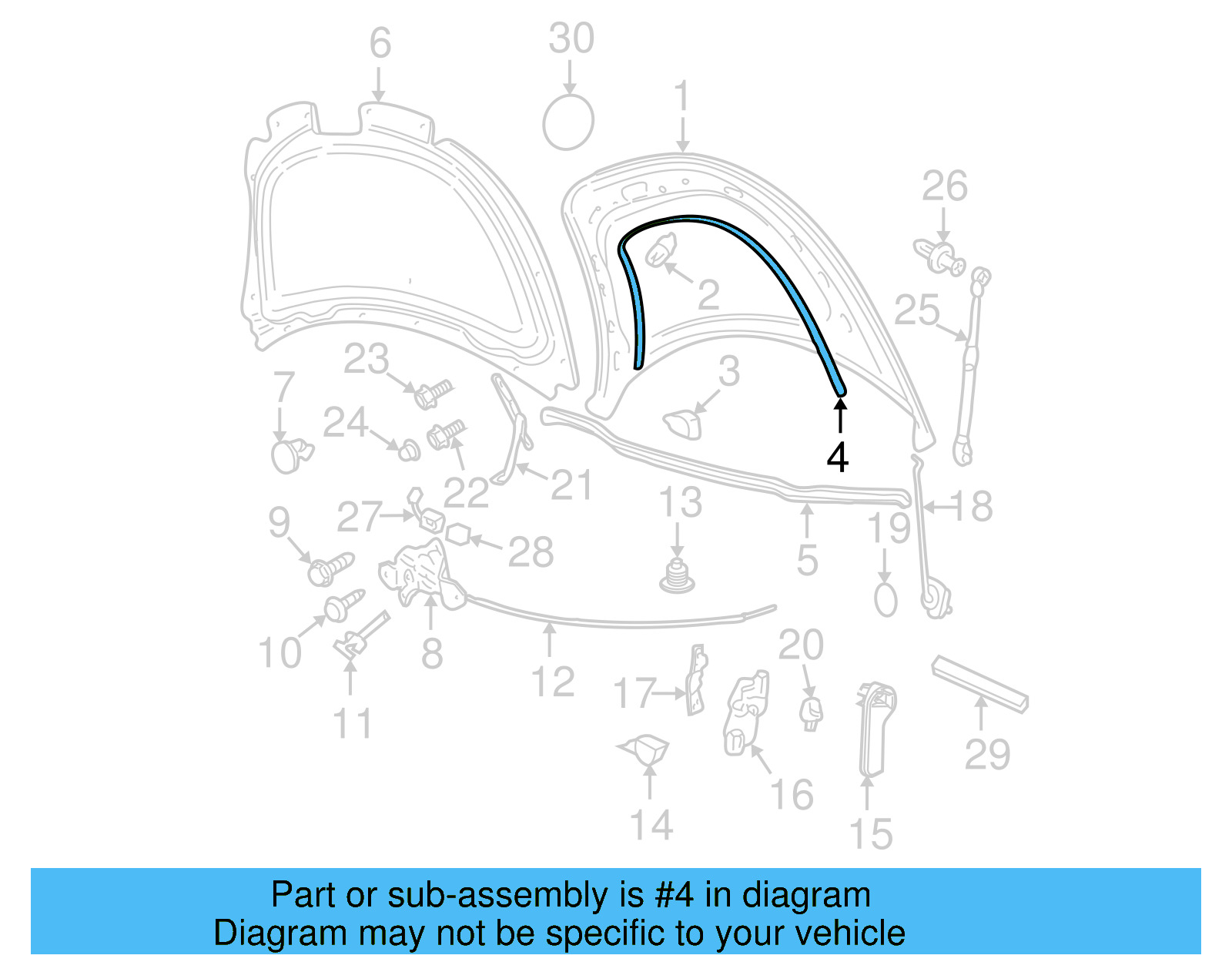 Front Seal 1C0-823-707-A - View 6