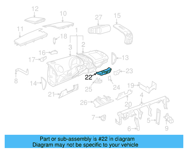 Switch Housing 1C0-857-857-C-62J - View 9