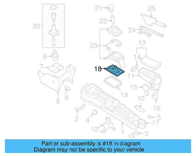 Sound Absorber 1C0-864-220-B - View 19